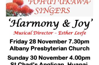 Pohutukawa Singers: Harmony & Joy