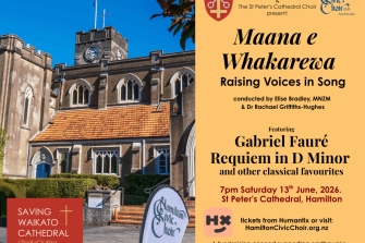 Hamilton Civic Choir: Maana e Whakarewa: Raising Voices in Song