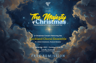 Auckland Choral Ensemble: The Majesty of Christmas - Harmonies of Hope, Love and Joy