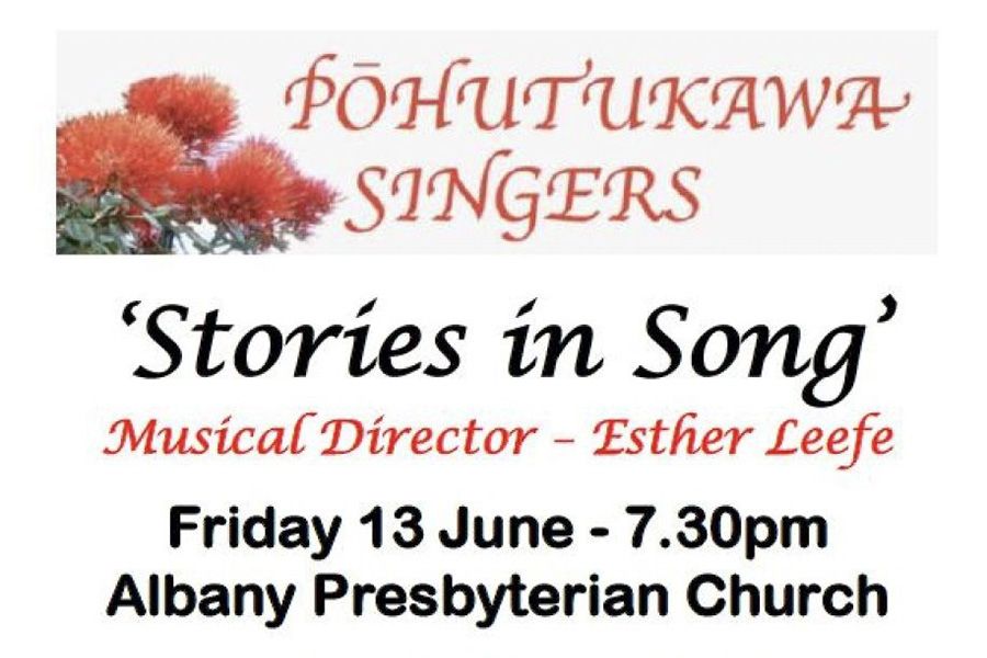 Pōhutukawa Singers Mid-Year Concert: Stories in Song