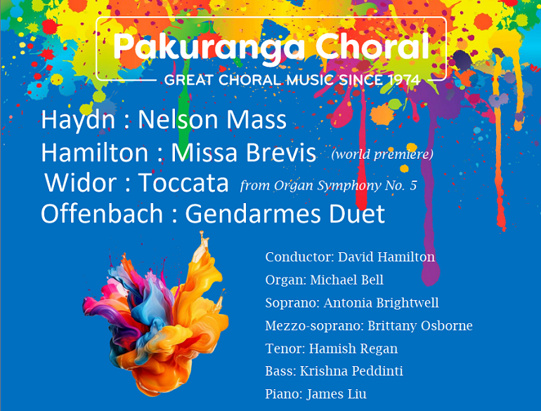 Pakuranga Choral: August Concert