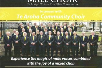 NZ Male Choir in concert with Te Aroha Community Choir