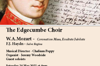 Edgecumbe Choir: Mostly Mozart