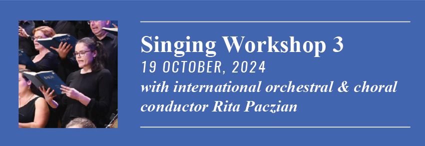 Bach Musica NZ: Singing Workshop