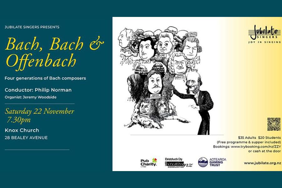 Jubilate Singers: Bach, Bach and Offenbach